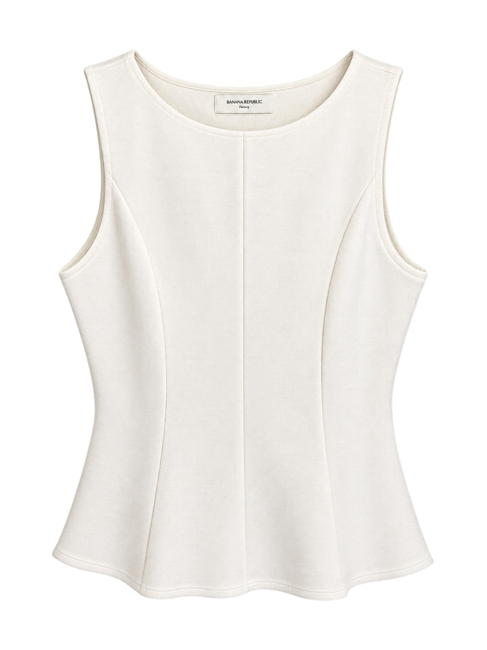 Banana Republic Factory SOFT TOUCH PEPLUM-HEM TOP